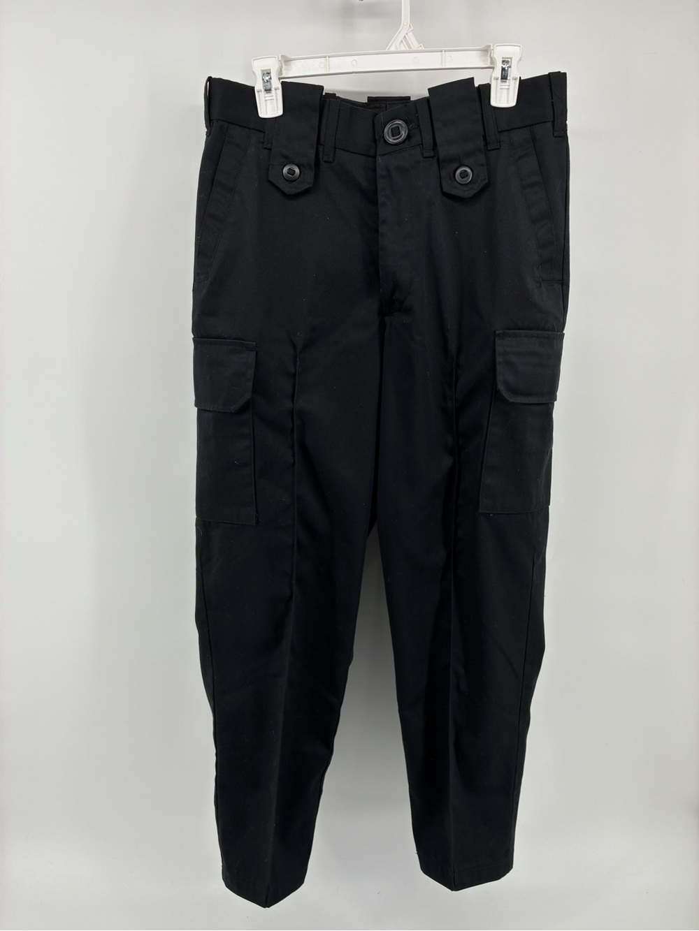 Outdoor Men's Black Cargo Pants - Tailored Utility Style